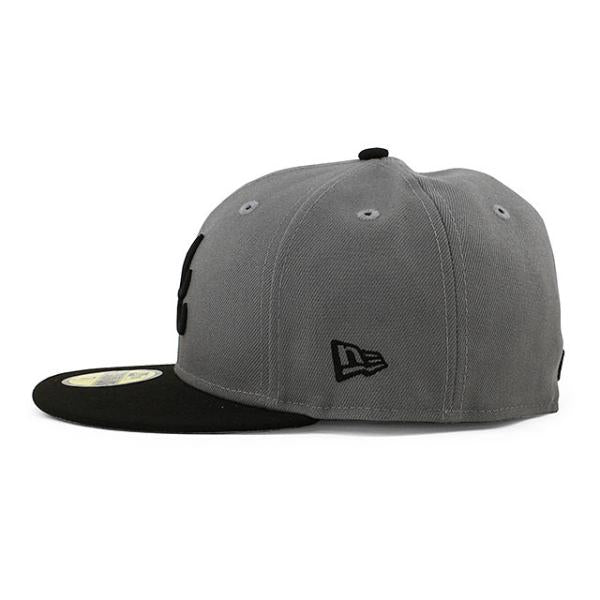 ニューエラ キャップ 59FIFTY アトランタ ブレーブス MLB 2T TEAM BASIC FITTED CAP GREY