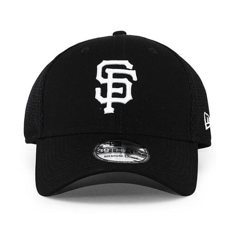 ニューエラ キャップ 39THIRTY サンフランシスコ ジャイアンツ MLB NEO FLEX FIT CAP BLACK WHITE NEW ERA SAN FRANCISCO GIANTS