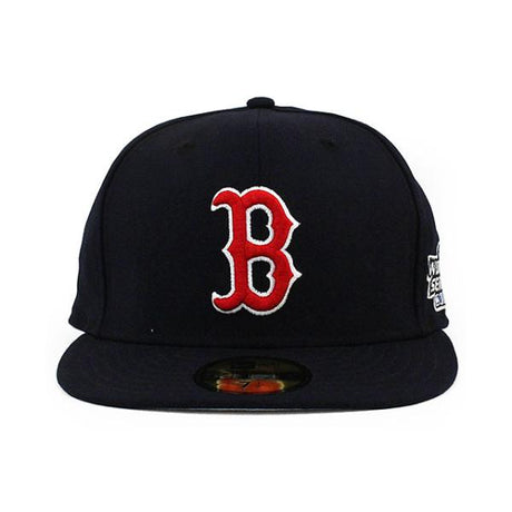 ニューエラ キャップ 59FIFTY ボストン レッドソックス MLB 2004 WORLD SERIES GAME FITTED CAP NAVY