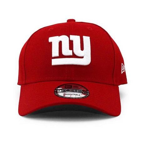ニューエラ キャップ 9FORTY ニューヨーク ジャイアンツ NFL THE LEAGUE ADJUSTABLE CAP RED NEW ERA NEW YORK GIANTS