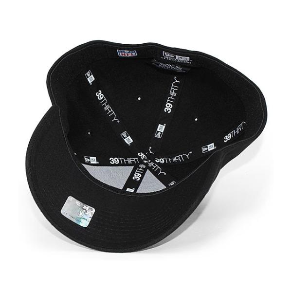 ニューエラ キャップ 39THIRTY ラスベガス レイダース NFL TEAM CLASSIC FLEX FIT CAP BLACK