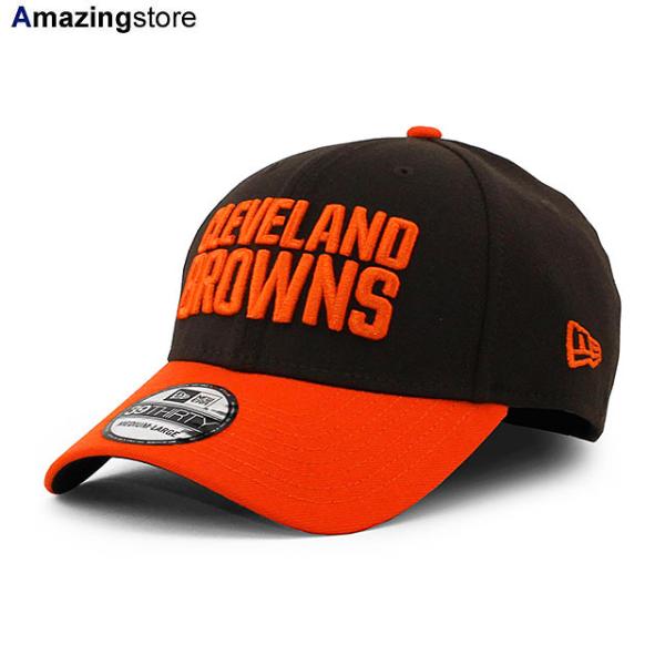 ニューエラ キャップ 39THIRTY クリーブランド ブラウンズ NFL TEAM CLASSIC BROWN