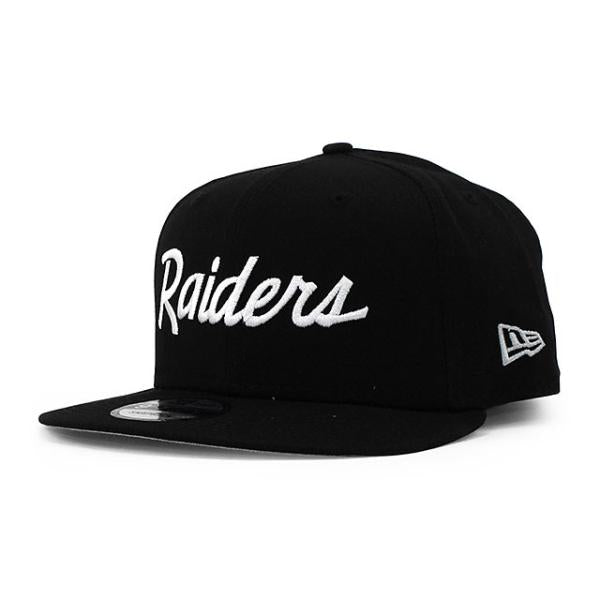 ニューエラ キャップ 9FIFTY ラスベガス レイダース NFL TEAM SCRIPT SNAPBACK CAP BLACK