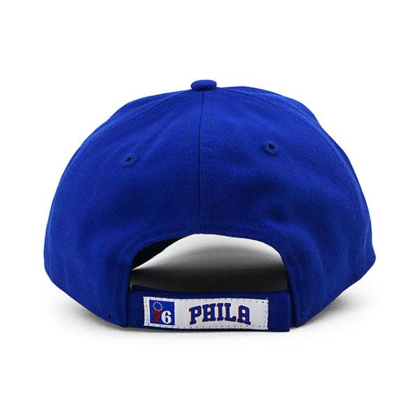 ニューエラ 9FORTY フィラデルフィア セブンティシクサーズ  NBA THE LEAGUE ADJUSTABLE CAP ROYAL BLUE NEW ERA PHILADELPHIA 76ERS