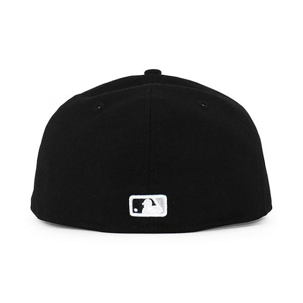 ニューエラ キャップ 59FIFTY シカゴ ホワイトソックス MLB WOOL GREY BOTTOM FITTED CAP BLACK