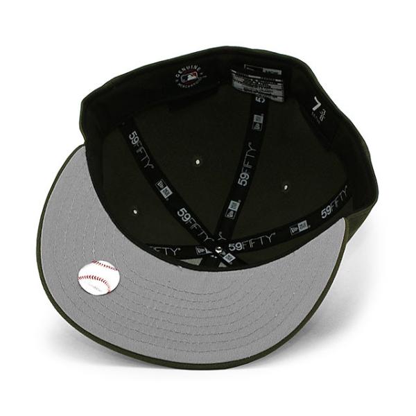 ニューエラ キャップ 59FIFTY ボストン レッドソックス MLB TEAM BASIC FITTED CAP OLIVE