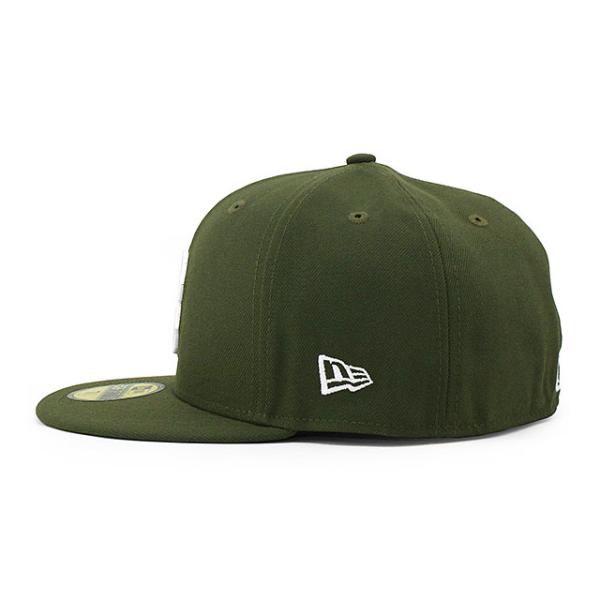 ニューエラ キャップ 59FIFTY ボストン レッドソックス MLB TEAM BASIC FITTED CAP OLIVE
