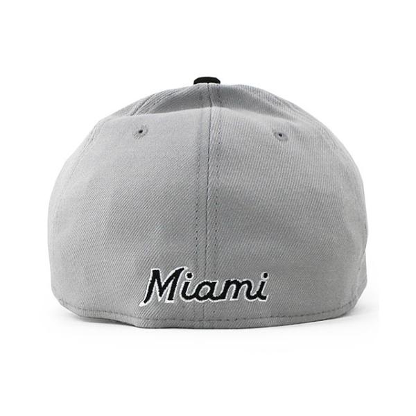 ニューエラ キャップ 39THIRTY マイアミ マーリンズ MLB TEAM CLASSIC FLEX FIT CAP GREY BLACK NEW ERA MIAMI MARLINS