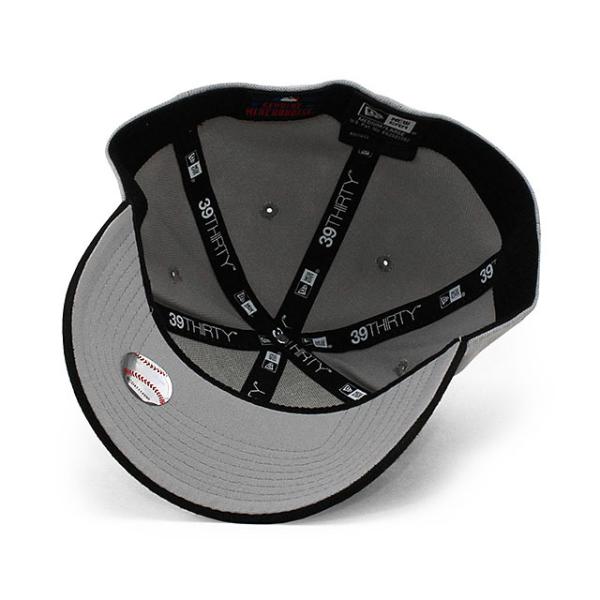 ニューエラ キャップ 39THIRTY マイアミ マーリンズ MLB TEAM CLASSIC FLEX FIT CAP GREY BLACK NEW ERA MIAMI MARLINS