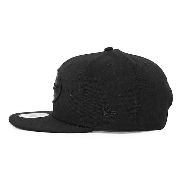ニューエラ キャップ 9FIFTY ニューヨーク ジェッツ NFL TEAM BASIC SNAPBACK CAP BLACKOUT