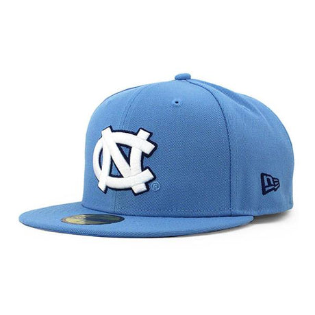 ニューエラ キャップ 59FIFTY ノースカロライナ ターヒールズ NCAA TEAM BASIC FITTED CAP LIGHT BLUE NEW ERA NORTH CAROLINA TAR HEELS