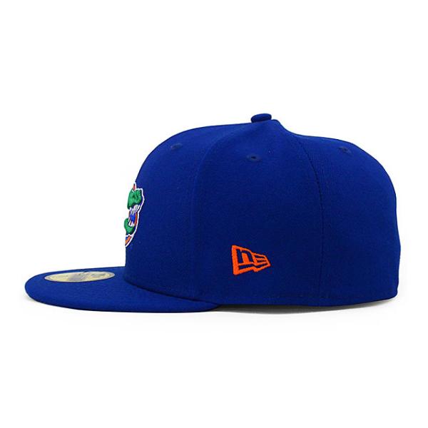 ニューエラ キャップ 59FIFTY フロリダ ゲーターズ NCAA TEAM BASIC FITTED CAP BLUE
