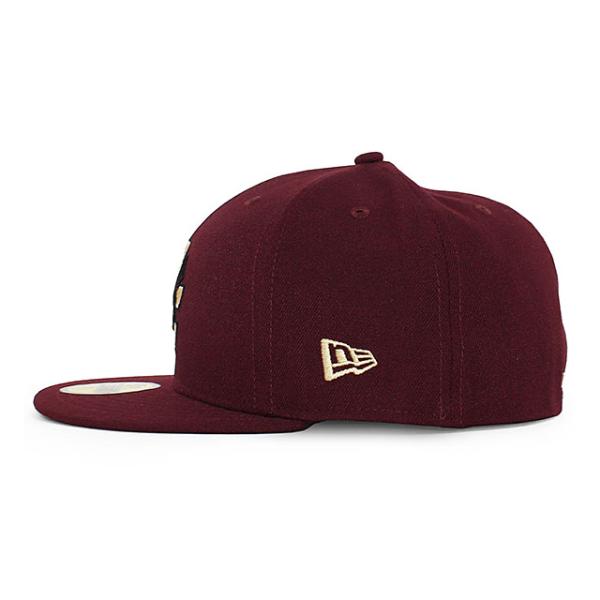 ニューエラ キャップ 59FIFTY ボストン カレッジ イーグルス NCAA TEAM-BASIC FITTED CAP MAROON NEW ERA BOSTON COLLEGE EAGLES
