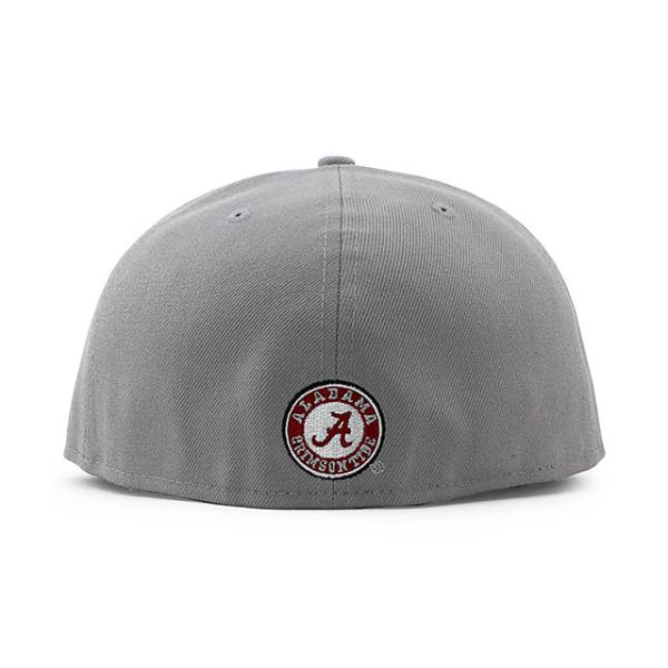 ニューエラ キャップ 59FIFTY アラバマ クリムゾンタイド NCAA TEAM BASIC FITTED CAP GREY
