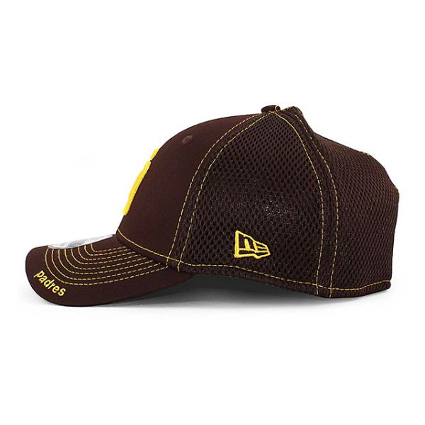 ニューエラ キャップ 39THIRTY サンディエゴ パドレス MLB NEO TEAM FLEX FIT CAP BROWN