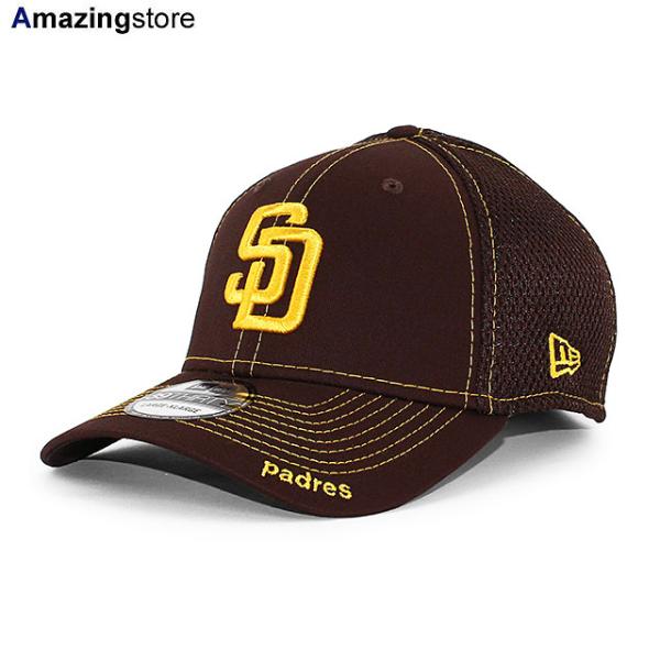 ニューエラ キャップ 39THIRTY サンディエゴ パドレス MLB NEO TEAM FLEX FIT CAP BROWN