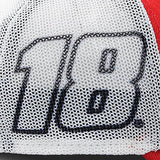 ニューエラ 39THIRTY メッシュキャップ ナスカー カイル ブッシュ KYLE BUSCH m&m's FLEX FIT MESH CAP RED WHITE NEW ERA NASCAR