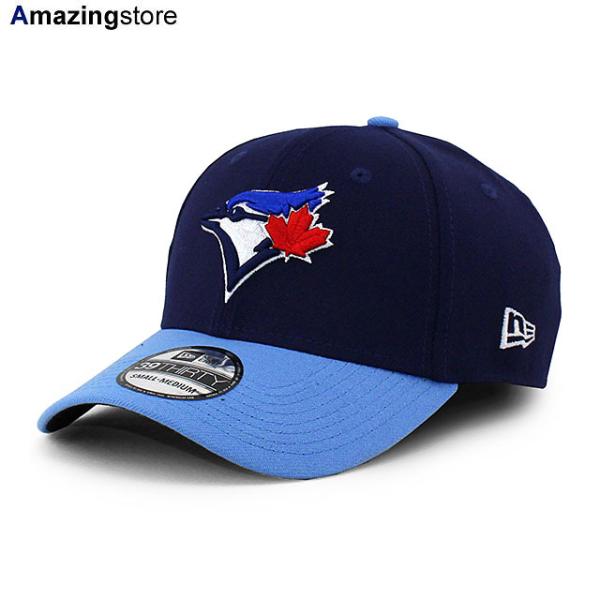 ニューエラ キャップ 39THIRTY トロント ブルージェイズ MLB ALTERNATE-4 TEAM CLASSIC FLEX FIT CAP NAVY LT BLUE