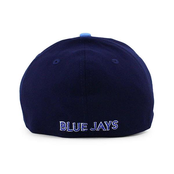 ニューエラ キャップ 39THIRTY トロント ブルージェイズ MLB ALTERNATE-4 TEAM CLASSIC FLEX FIT CAP NAVY LT BLUE
