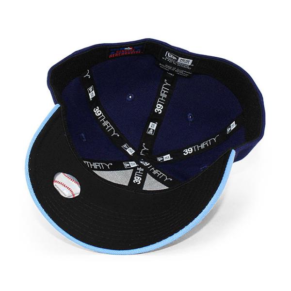 ニューエラ キャップ 39THIRTY トロント ブルージェイズ MLB ALTERNATE-4 TEAM CLASSIC FLEX FIT CAP NAVY LT BLUE