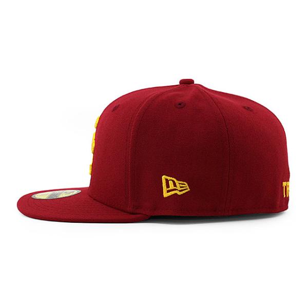 ニューエラ キャップ 59FIFTY サウス カリフォルニア トロージャンズ NCAA TEAM BASIC FITTED CAP CARDINAL