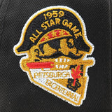 ニューエラ キャップ 59FIFTY ピッツバーグ パイレーツ  MLB 1959 ALL STAR GAME FITTED CAP BLACK  NEW ERA PITTSBURGH PIRATES