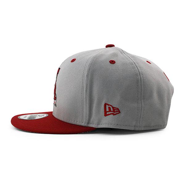 ニューエラ キャップ 9FIFTY スナップバック アラバマ クリムゾンタイド NCAA HIB CEMENT BOTTOM SNAPBACK CAP GREY