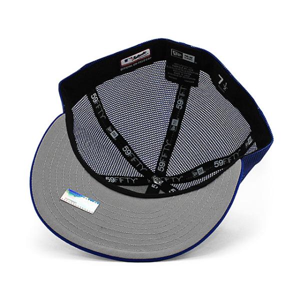ニューエラ キャップ 59FIFTY ニューヨーク メッツ MLB BATTING PRACTICE BP TRUCKER FITTED CAP ROYAL BLUE NEW ERA NEW YORK METS