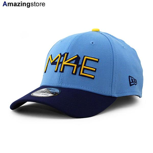 シティコネクト ニューエラ キャップ 39THIRTY ミルウォーキー ブルワーズ MLB CITY CONNECT FLEX FIT CAP P BLUE