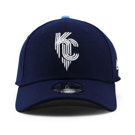 シティコネクト ニューエラ キャップ 39THIRTY カンザスシティ ロイヤルズ  MLB CITY CONNECT FLEX FIT CAP NAVY  NEW ERA KANSAS CITY ROYALS