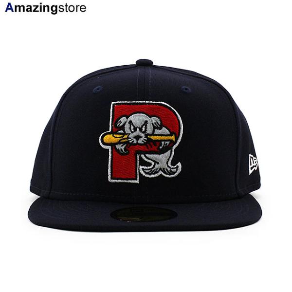 ニューエラ キャップ 59FIFTY ポートランド シードッグス MiLB ON-FIELD AUTHENTIC HOME FITTED CAP NAVY