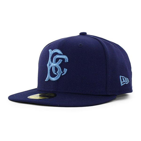 ニューエラ キャップ 59FIFTY ブルックリン サイクロンズ MiLB ON-FIELD AUTHENTIC ROAD FITTED CAP NAVY