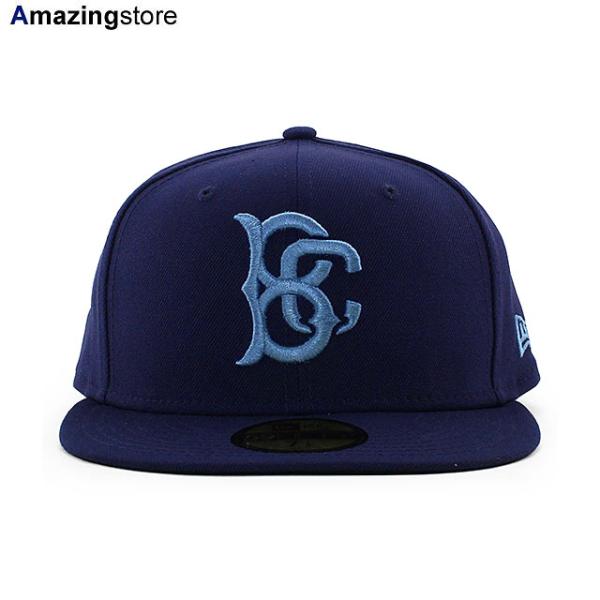 ニューエラ キャップ 59FIFTY ブルックリン サイクロンズ MiLB ON-FIELD AUTHENTIC ROAD FITTED CAP NAVY