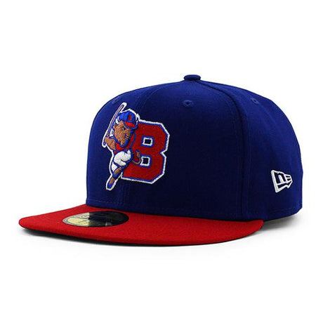 ニューエラ キャップ 59FIFTY バッファロー バイソンズ MiLB ON-FIELD AUTHENTIC GAME FITTED CAP BLUE