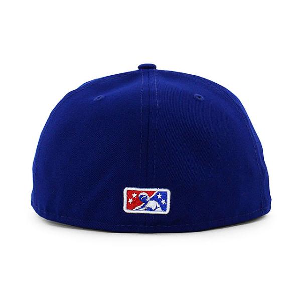 ニューエラ キャップ 59FIFTY バッファロー バイソンズ MiLB ON-FIELD AUTHENTIC GAME FITTED CAP BLUE