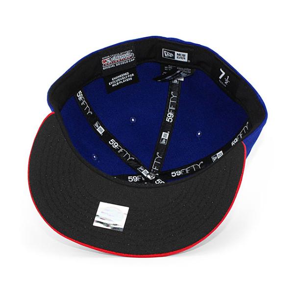ニューエラ キャップ 59FIFTY バッファロー バイソンズ MiLB ON-FIELD AUTHENTIC GAME FITTED CAP BLUE