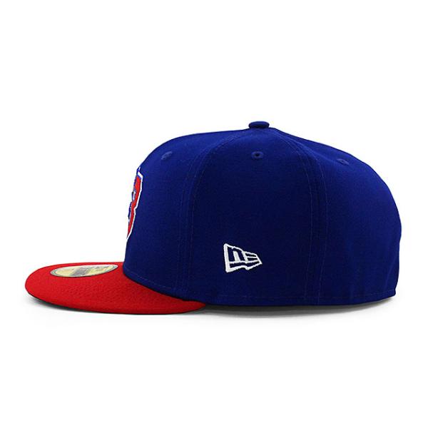 ニューエラ キャップ 59FIFTY バッファロー バイソンズ MiLB ON-FIELD AUTHENTIC GAME FITTED CAP BLUE
