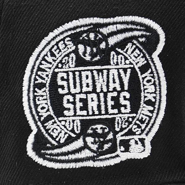 ニューエラ キャップ 59FIFTY ニューヨーク ヤンキース MLB 2000 WORLD SERIES SUBWAY SERIES FITTED CAP BLACK