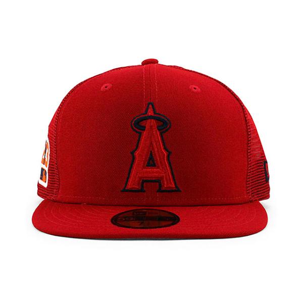 ニューエラ キャップ 59FIFTY ロサンゼルス エンゼルス 2023 MLB SPRING TRAINING FITTED CAP RED NEW ERA LOS ANGELES ANGELS