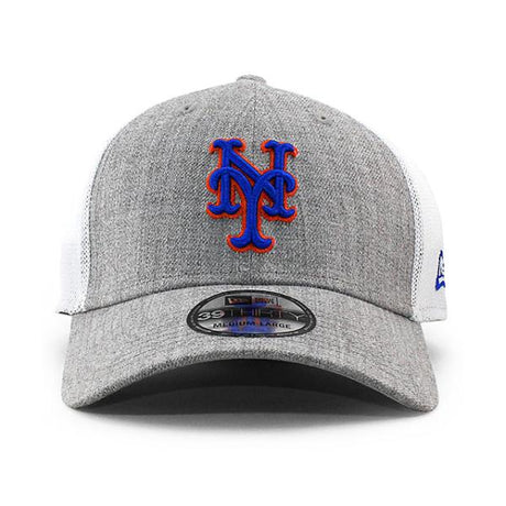 ニューエラ キャップ 39THIRTY ニューヨーク メッツ MLB HEATHERED FLEX FIT CAP HEATHER GREY