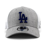 ニューエラ キャップ 39THIRTY ロサンゼルス ドジャース MLB HEATHERED FLEX FIT CAP HEATHER GREY NEW ERA LOS ANGELES DODGERS