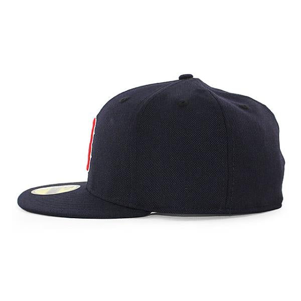 ニューエラ キャップ 59FIFTY ボストン レッドソックス MLB OLD AUTHENTIC 1999-2006 GAME FITTED CAP NAVY NEW ERA BOSTON RED SOX