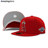 ニューエラ キャップ 59FIFTY ロサンゼルス エンゼルス MLB 2002 WORLD SERIES HOME FITTED CAP RED NEW ERA LOS ANGELES ANGELS