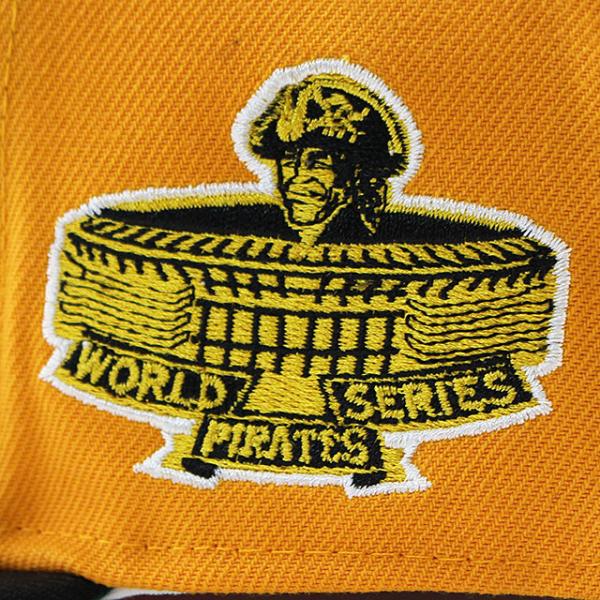 ニューエラ キャップ 59FIFTY ピッツバーグ パイレーツ MLB 1971 WORLD SERIES ALTERNATE FITTED CAP GOLD BLACK NEW ERA PITTSBURGH PIRATES