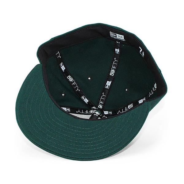 ニューエラ キャップ 59FIFTY ミシガンステイト スパルタンズ NCAA TEAM BASIC FITTED CAP DK GREEN