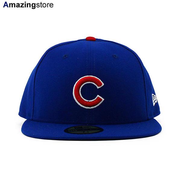 ニューエラ キャップ 59FIFTY シカゴ カブス MLB ON-FIELD AUTHENTIC GAME FITTED CAP BLUE