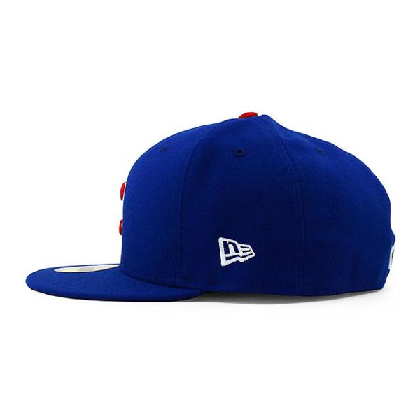 ニューエラ キャップ 59FIFTY シカゴ カブス MLB ON-FIELD AUTHENTIC GAME FITTED CAP BLUE