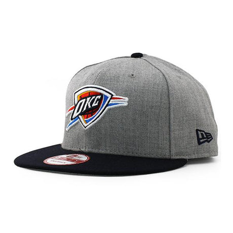 ニューエラ キャップ 9FIFTY オクラホマシティ サンダー  NBA 2T TEAM BASIC SNAPBACK CAP HEATHER GREY-NAVY  NEW ERA OKLAHOMA CITY THUNDER