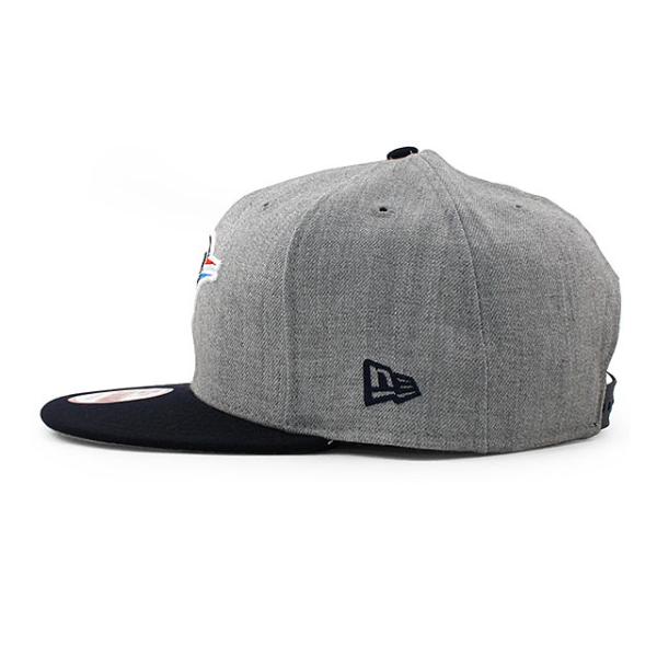 ニューエラ キャップ 9FIFTY オクラホマシティ サンダー  NBA 2T TEAM BASIC SNAPBACK CAP HEATHER GREY-NAVY  NEW ERA OKLAHOMA CITY THUNDER