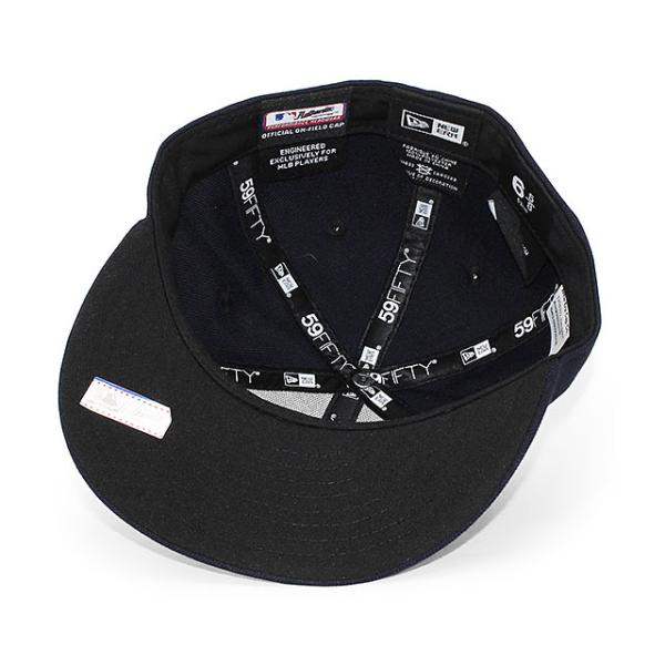 子供用 ニューエラ キャップ 59FIFTY クリーブランド インディアンス YOUTH MLB ON-FIELD ALT-2 FITTED CAP NAVY